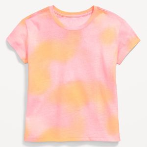 Softest Short-Sleeve Printed T-Shirt for Girls
