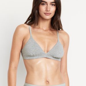 Everyday Cotton Triangle Bralette