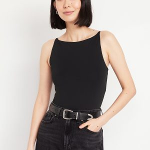 Double-Layer Cami Bodysuit