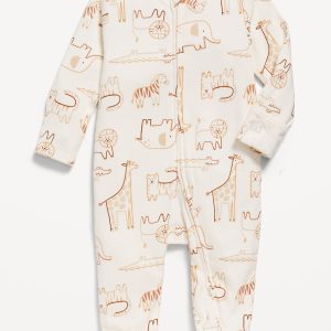 2-Way-Zip Sleep & Play Footed One-Piece for Baby