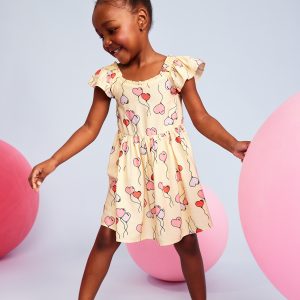 Birthday Fit and Flare Dress for Toddler Girls