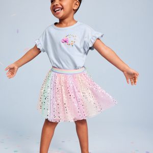 Birthday Graphic T-Shirt for Toddler Girls