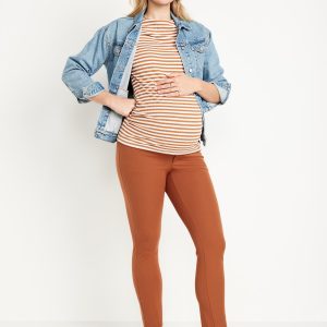 Maternity Full-Panel Pixie Ankle Pants