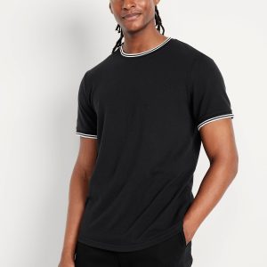 Textured Pique T-Shirt
