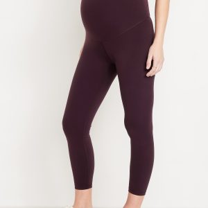 Maternity Full Panel StudioSmooth 7/8 Leggings