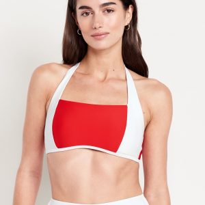 Matte Halter Swim Top