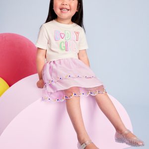 Birthday Graphic T-Shirt for Toddler Girls