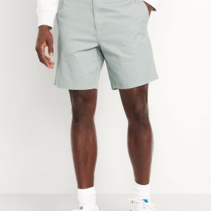 Slim Built-In Flex Rotation Chino Shorts -- 8-inch inseam