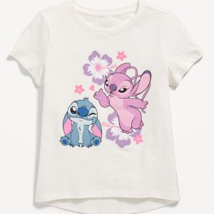 Disney© Stitch & Angel Graphic T-Shirt for Girls