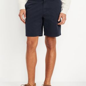 Slim Built-In Flex Rotation Chino Shorts -- 8-inch inseam