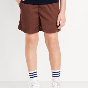 Above Knee Twill Pull-On Shorts for Boys