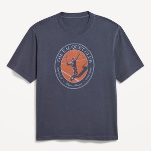 Heavyweight Crew-Neck Graphic T-Shirt