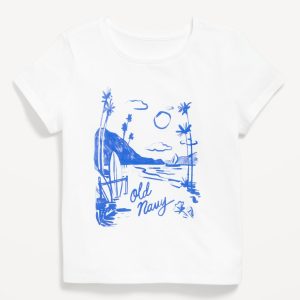 Short-Sleeve Logo-Graphic T-Shirt for Girls