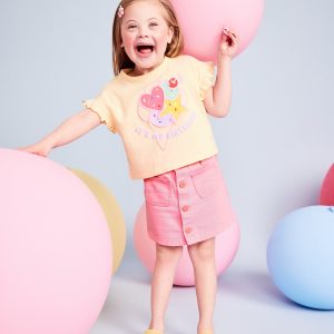 Birthday Graphic T-Shirt for Toddler Girls