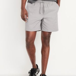 Twill Jogger Shorts -- 5-inch inseam