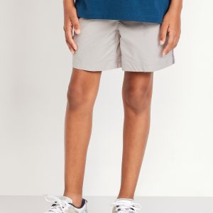 Above Knee Tech Zip-Pocket Shorts for Boys
