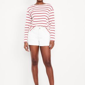 Curvy High-Waisted OG Jean Shorts -- 3-inch inseam