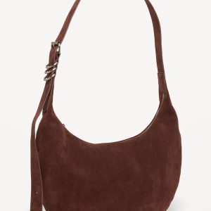 Slouchy Suede Hobo Bag