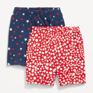 Biker Shorts 2-Pack for Toddler Girls