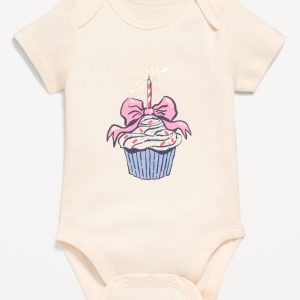 Short-Sleeve Graphic Bodysuit for Baby