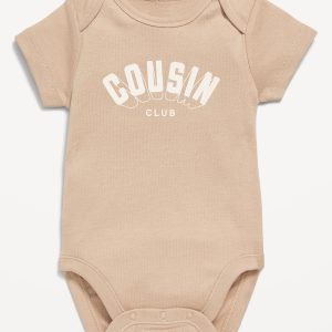 Short-Sleeve Graphic Bodysuit for Baby