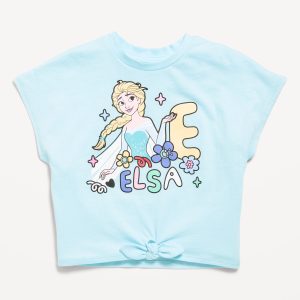 Disney© Graphic Tie-Knot T-Shirt for Toddler Girls