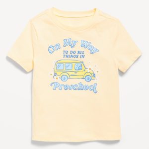 Short-Sleeve Unisex Graphic T-Shirt for Toddler
