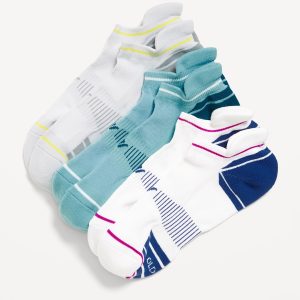 3-Pack Athletic Ankle Run Socks for Men