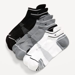 3-Pack Athletic Ankle Run Socks for Men