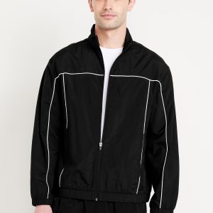 Nylon Track Jacket