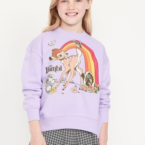 Disney© Bambi Oversized Graphic Sweatshirt for Girls