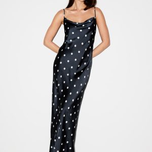 The Occasion by Old Navy Satin Cowl Maxi Dress