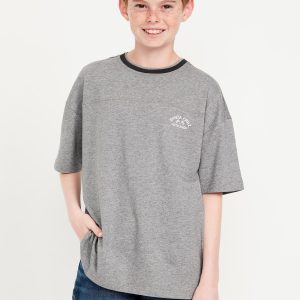 Oversized Short-Sleeve T-Shirt for Boys