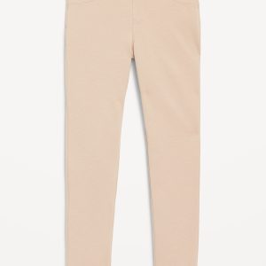 School Uniform Ponte-Knit Jeggings for Girls