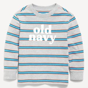 Oversized Heavyweight Logo-Graphic T-Shirt for Toddler Boys