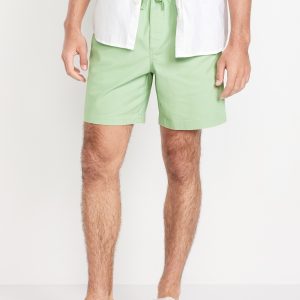 Twill Jogger Shorts -- 7-inch inseam