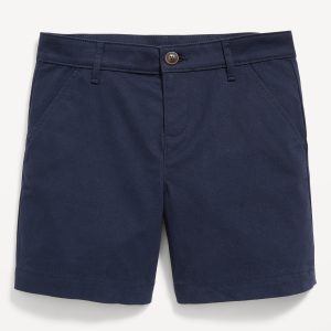 School Uniform Twill Bermuda Shorts for Girls