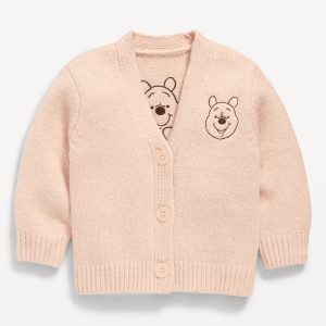 Disney© Embroidered Graphic Cardigan Sweater for Baby