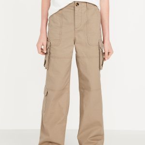 Baggy Cargo Ripstop Pants for Boys
