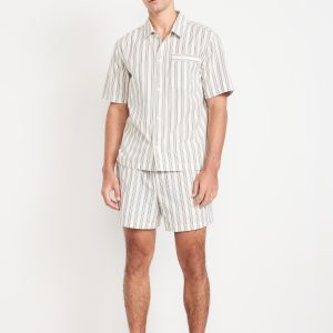 Poplin Pajama Short Set