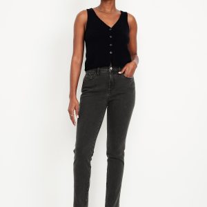 Curvy High-Waisted Vintage Slim Jeans