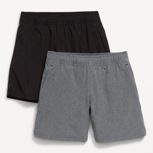 Above Knee StretchTech Performance Shorts 2-Pack for Boys