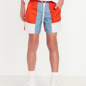 Water-Resistant Windbreaker Shorts for Boys