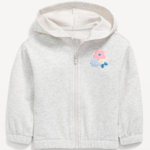 Fleece Zip Hoodie for Toddler Girls
