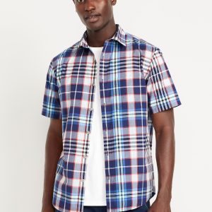 Classic Fit Everyday Plaid Shirt
