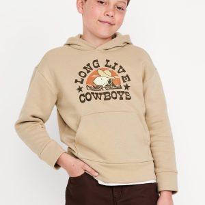Peanutsâ„¢ Snoopy Gender-Neutral Graphic Pullover Hoodie for Kids