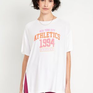 CloudMotion Oversized Graphic T-Shirt