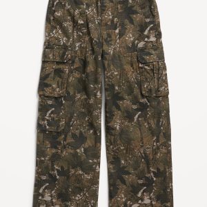 Baggy Cargo Ripstop Pants for Boys