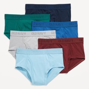 Underwear Briefs Variety 6-Pack for Boys