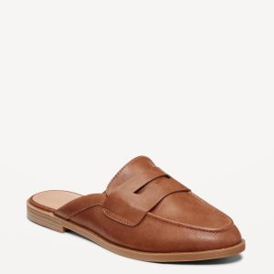 Loafer Mule Shoes for Women